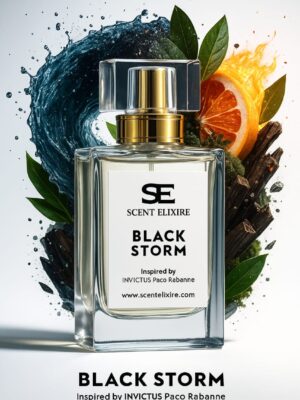 BLACK STORM Inspired By INVICTUS PACO RABANNE