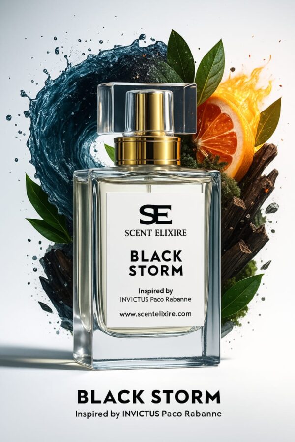 BLACK STORM Inspired By INVICTUS PACO RABANNE