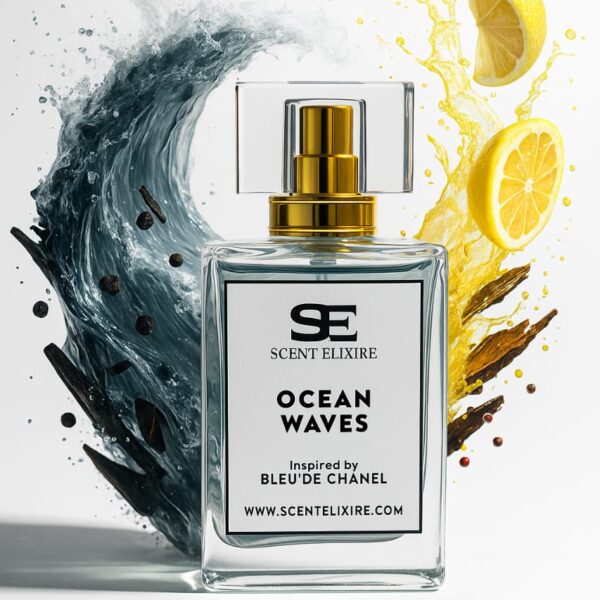 OCEAN WAVES Inspired By BLUE DE CHANNEL